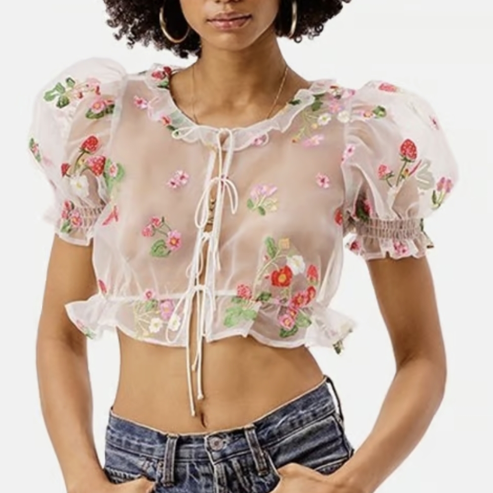 NWT For Love & Lemons Jaclyn Top